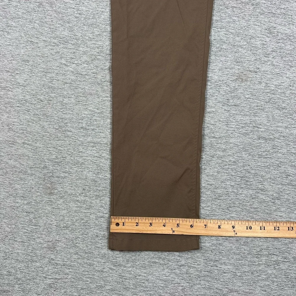 686 Pants Mens 36x34 Brown Slim Fit Everywhere Multi Shell Outdoor Hiking Travel - Picture 6 of 8
